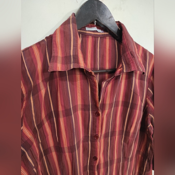 Vintage Oversized Crop Shirt ❤ - Picture 4 of 14